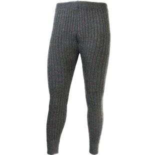 包邮冬季修身双层加厚高腰打底线裤中老年男士单件保暖羊绒羊毛裤