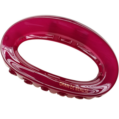 韩国进口镂空椭圆鲨鱼夹抓夹发抓