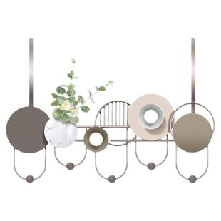 门后挂钩免打孔置物架卧室衣服挂架门上进口背后入户门后挂钩静音