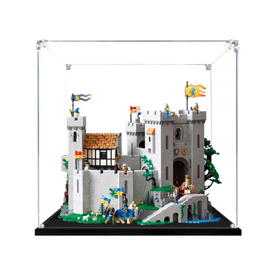 展示盒适用10305雄狮骑士的城堡