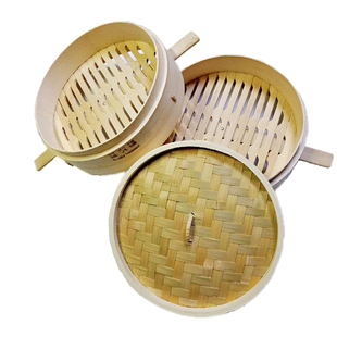 蒸有福手柄竹蒸笼商用楠竹蒸笼家用毛竹蒸笼杭州小笼蒸格格蒸馒头