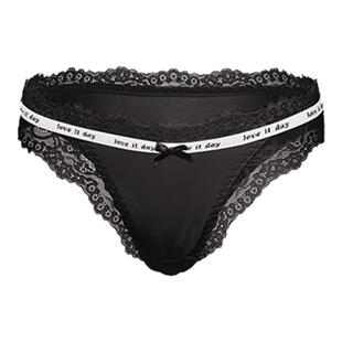 「LA」Lucy·白雾恋曲|软线系列*纯欲性感蕾丝字母甜辣休闲女内裤