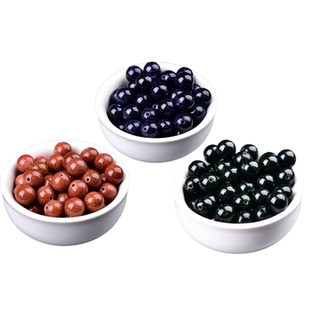 金绿蓝砂石散珠子半成品DIY水晶饰品配件星空石单颗6-12mm散珠