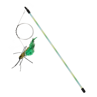 afp昆虫逗猫棒猫玩具自嗨解闷神器替换头宠物小猫咪消耗体力用品