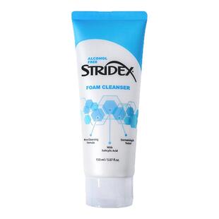 Stridex施颜适水杨酸洗面奶油痘肌刷酸洁面乳泡沫控油深层清洁