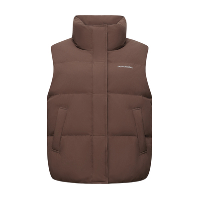 雪中飞2025秋冬季新款羽绒马甲女