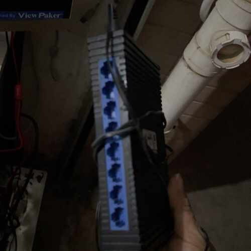 TPLINK  8口全千兆交换机TL-SG1008M，后配电
