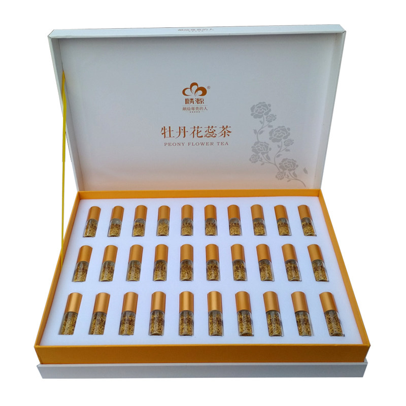 麟源牡丹花蕊茶牡丹花茶礼盒菏泽