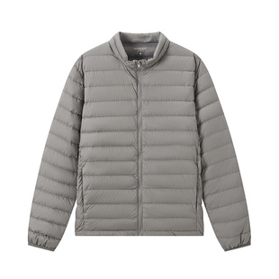 【门店同款】马恩MAXNEW男装新款男士羽绒服轻薄立领外套修身休闲