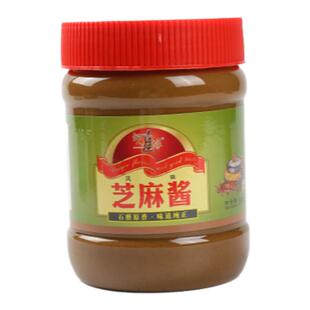 武汉铜人像芝麻酱5kg桶装商用热干面调料芝麻花生二八酱火锅蘸料