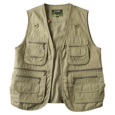 立体口袋全棉男士马甲背心坎肩