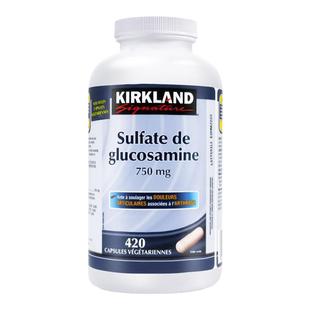 kirkland可兰维骨力氨基葡萄糖加拿大柯克兰关节软骨素骨胶软胶囊
