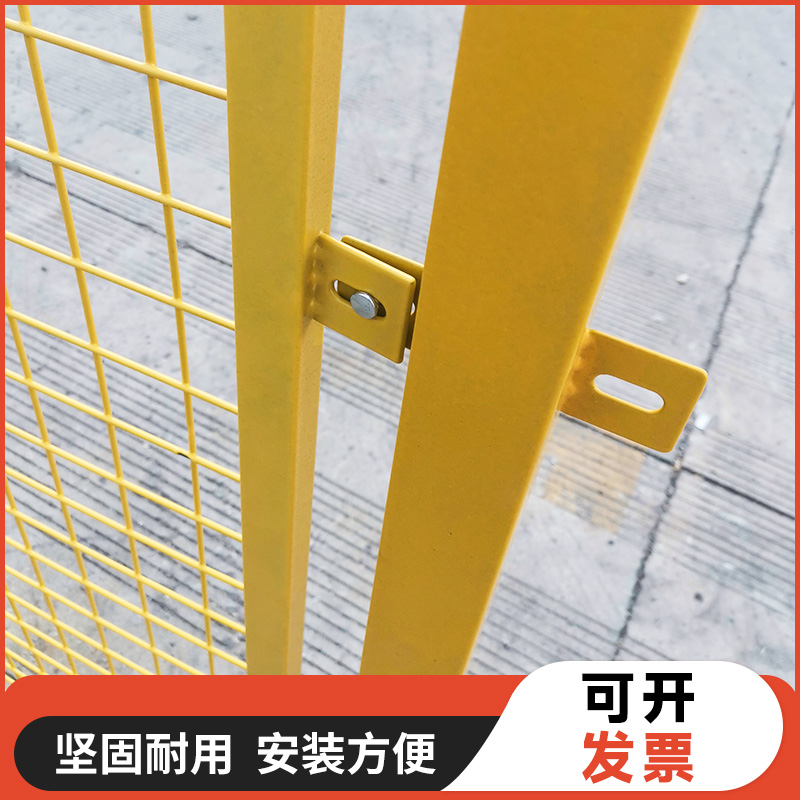 仓库车间隔离网设工厂铁丝网底座设备款移动加厚立柱可围栏