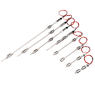 可调式双浮球水位开关不锈钢连杆液位计控制器水箱水池传感器激光