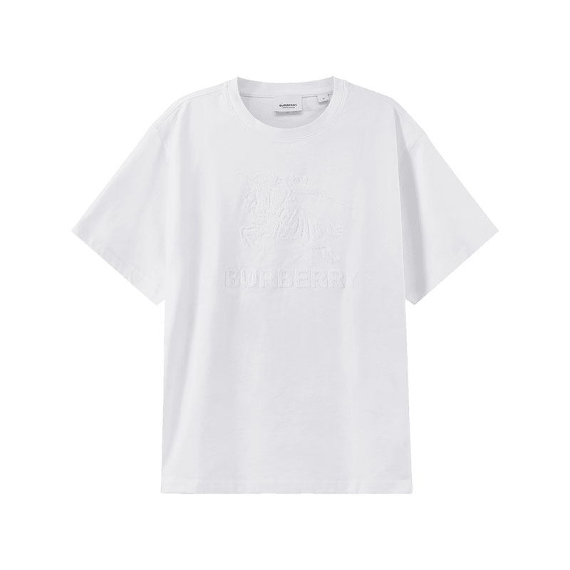 【自营】BURBERRY/博柏利男款马术骑士标识短袖T恤 8072756