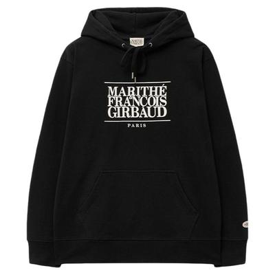 MARITHE经典LOGO连帽卫衣