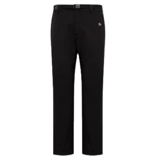 探路者户外冲锋软壳裤男款秋冬季防风防水保暖加绒徒步登山裤长裤