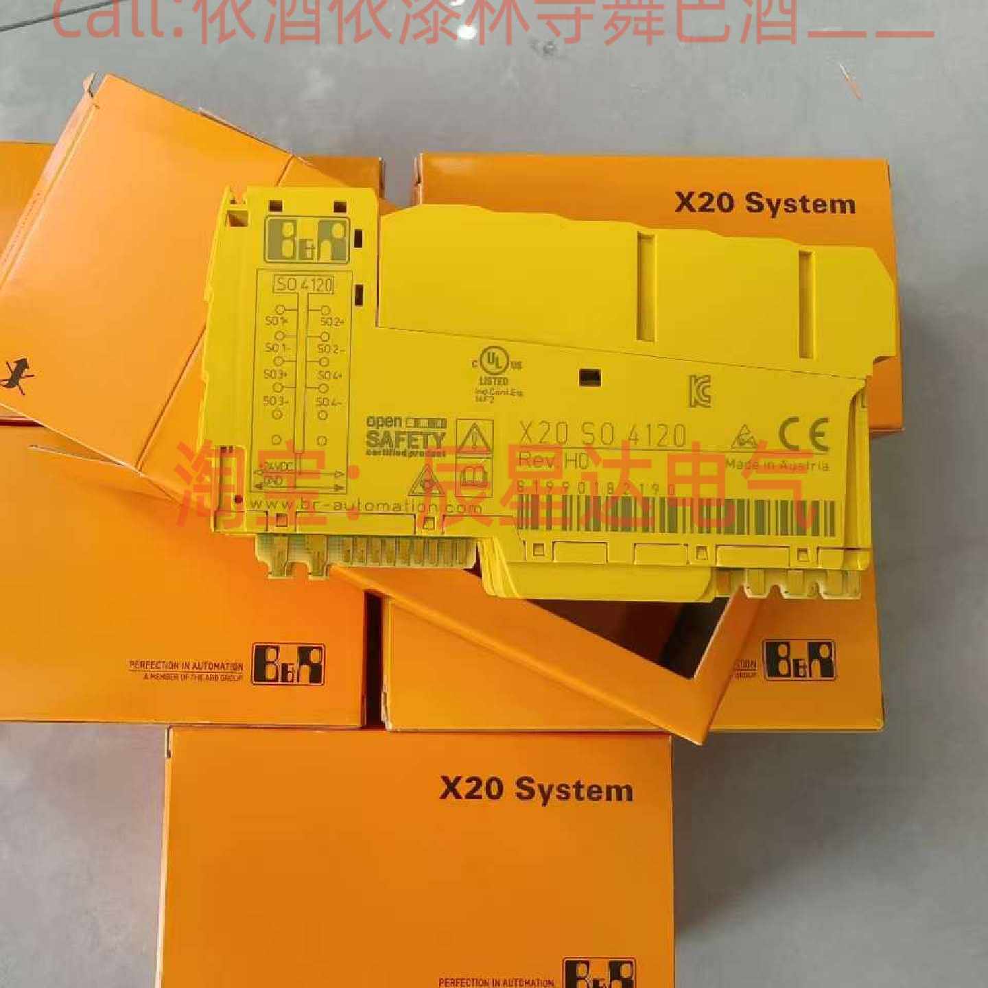 议价贝加莱B&R PLC 模块，X20SO4120，X20SO6300， 全新正品现货
