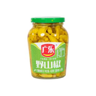 广乐正宗四川泡椒野山椒瓶装朝天椒老坛酸辣小米椒辣椒泡椒小米辣