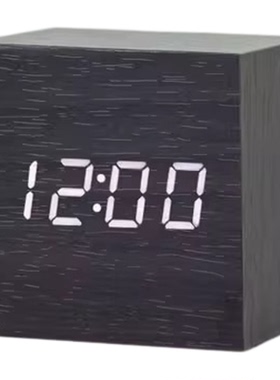 【小巧简约】2026新款木质闹钟