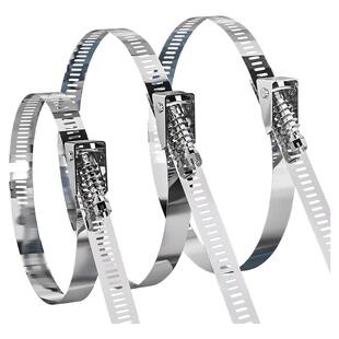 天卓五金304不锈钢活扣扎带卡箍喉箍抱箍管箍水管煤气管金属卡扣