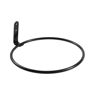 庭院室外铁艺阳台加厚盆栽悬挂式绿萝花架悬挂墙上简约圆形置物架