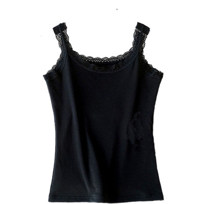 大码花边蕾丝外穿吊带背心
