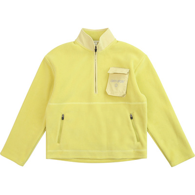 纯一良品双面奥粒绒立领卫衣