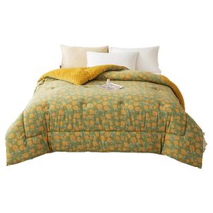 豆豆绒被芯空调被冬季加厚毛毯儿童学生单人双人被宿舍床上用品