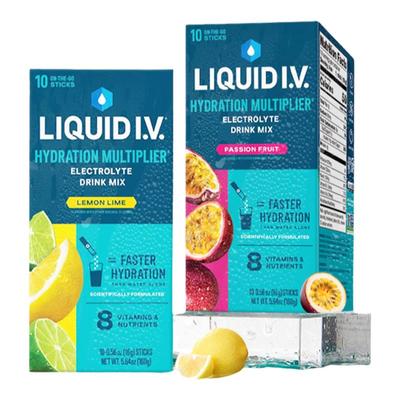 LiquidIV小蓝粉liv电解质冲剂运动补水冲泡饮料成人儿童维他命水