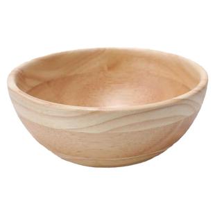 和面揉面盆日式餐具家用原木实木橡胶木饭碗木碗色拉碗酸奶碗轻便