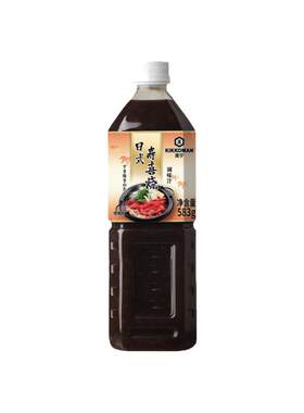 万字寿喜烧583g调味汁日式龟甲万酱油寿喜烧日料火锅调料家用美食