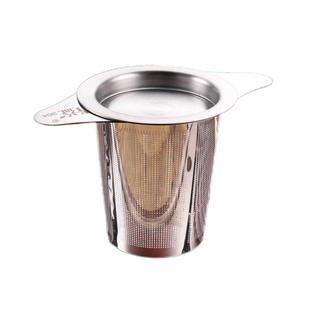 304不锈钢茶漏茶具配件 创意双耳茶叶过滤泡茶器 茶过滤网茶漏斗