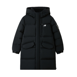 NEW BALANCE NB25冬韩版男童女童儿童中长款三防厚羽绒服7PF4E093