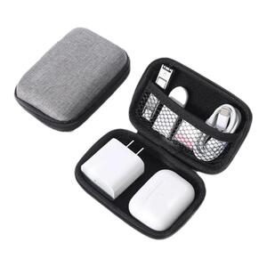 多功能数据线收纳包数码配件耳机保护收纳布袋充电器便携防水套盒