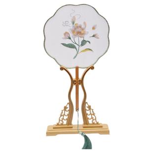 古风扇子中国古风刺绣团扇夏季复古代汉服旗袍走秀舞蹈苏绣圆形女