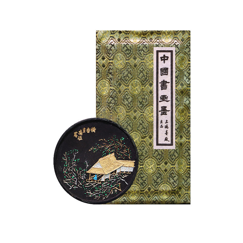 上海墨厂80年代老墨条横香室