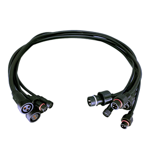 公母插头对接2345芯防水延长线室外电缆连接器电源线接头快速接线