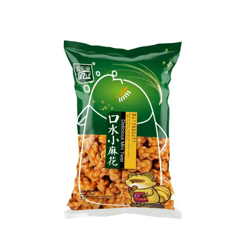 爱乐滋口水小麻花460g独立装