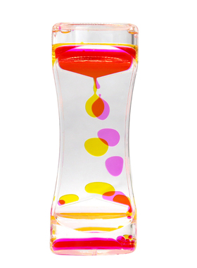 创意亚克力液体流沙计时器桌面摆件稳定情绪解压神器装饰品倒计时