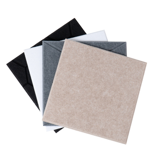 毛毡板墙贴聚酯纤维吸音板装饰软木隔音板展示背景墙贴防火阻燃板