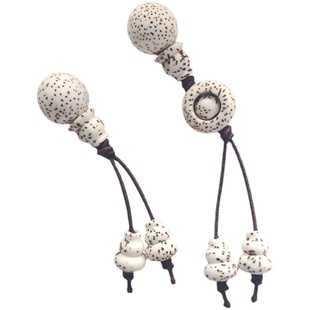 海南星月菩提子配件三通佛塔葫芦子弟珠时来运转DIY佛珠手链手串