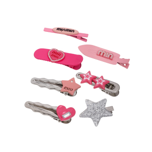 y2k银色发夹女新款一字侧边夹ins风刘海卡子夹子发饰头饰可爱发卡