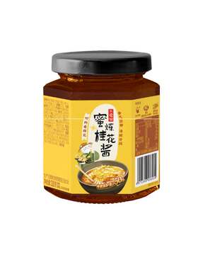 蜜炼桂花酱蜂蜜龙眼蜜甜品泡水