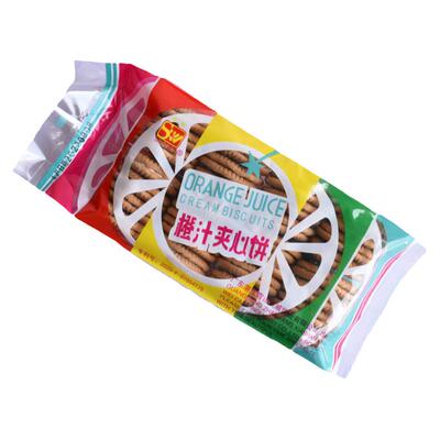 湖北天门特产橙汁夹心饼干