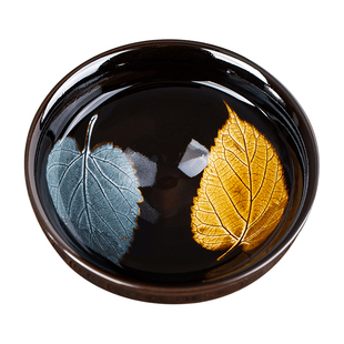 匠仙冰蓝真木叶建盏主人杯情侣对杯个人专用茶杯陶瓷茶盏天目盏