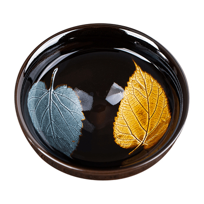 匠仙冰蓝真木叶建盏主人杯情侣对杯个人专用茶杯陶瓷茶盏天目盏