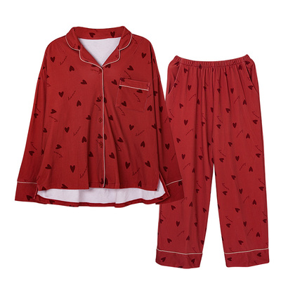 芬腾可安女士纯棉可外穿睡衣