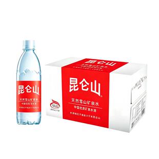 昆仑山雪山天然矿泉水500ml*18瓶弱碱性小分子团水口感甘甜