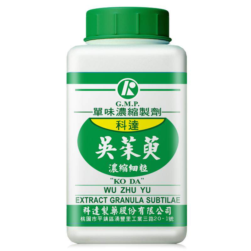 科达制药吴茱萸浓缩颗粒100g官方旗舰店正品中药材健胃驱风